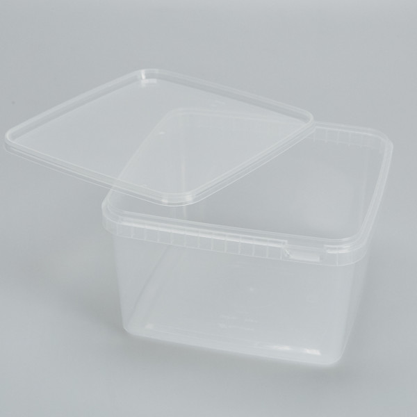 Quadratschale 3000 ml klar